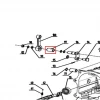 Bucsa RURIS 731FR motosapatoare, pozitia 97 plansa 2