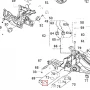 Buson rezervor BZ motoferastrau RURIS DAC 401S, plansa 1 pozitia 72, cod ps401s-1-72