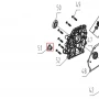 Buson ulei motor motocultor RURIS 731K, pozitia 51, cod ps731k-3-51