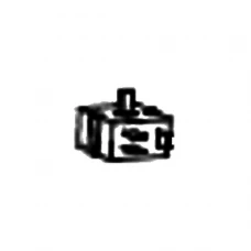 Buton ajustare ventilator aeroterma RURIS Vulcano 500, pozitia 14, cod psvlc500-14