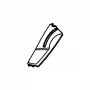 Capac maneta scarificator gazon RURIS RXH999, plansa 1 pozitia 16, cod psrxh999-1-16
