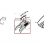 Capac masina de tuns gazon RURIS RX 441S, plansa 6 pozitia 5, cod psrx441s-6-5