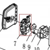 Carburator motoburghiu RURIS TT14, pozitia 7 pe plansa
