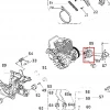 Carburator motoferastrau RURIS DAC 401S, pozitia 85 plansa 1