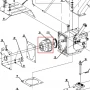 Carcasa ambreiaj motocultor RURIS 918, pozitia 24, cod ps918-1-24