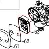 Carcasa filtru aer atomizor RURIS A103, pozitia 63 plansa 1