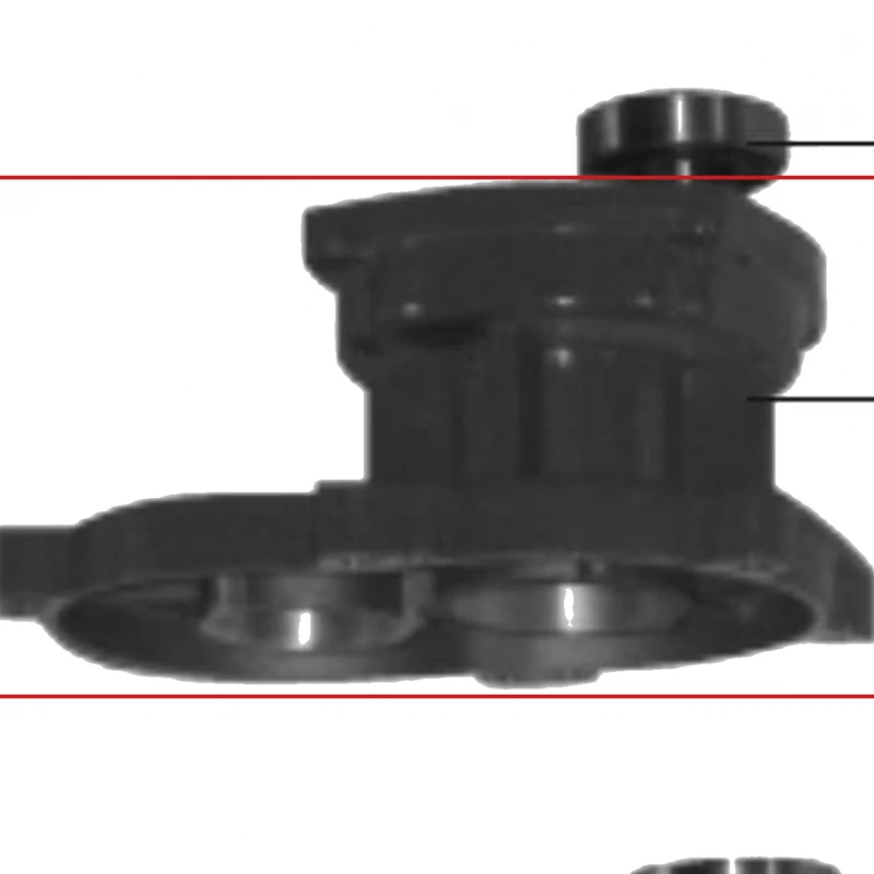 Carcasa reductor motoburghiu RURIS TT10, pozitia 3 pe plansa