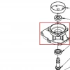 Carcasa reductor motoburghiu RURIS TT14, pozitia 3 pe plansa