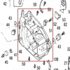 Carcasa rezervor motoferastrau RURIS 142, pozitia 48 pe plansa