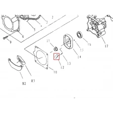 Clichet motoburghiu RURIS TT10, pozitia 12, cod pstt10-1-12