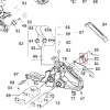 Cocos acceleratie motoferastrau RURIS DAC 401S, pozitia 82 plansa 1