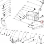 Colier masina de tuns gazon RURIS RX 441S, plansa 7 pozitia 75, cod psrx441s-7-75