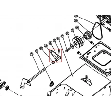Conector schimbator freza zapada RURIS Everest 804, pozitia 26, cod ps804-3-26