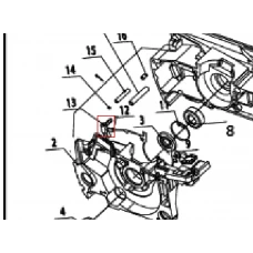 Cot motoferastrau DAC 456/506, pozitia A13, cod ps455-a13