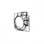 Deflector motoferastrau RURIS 367/492/512, pozitia B13, cod ps367-b13