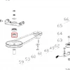 Distantier RURIS DAC 777K motocositoare, pozitia 56 plansa 3 a masinii