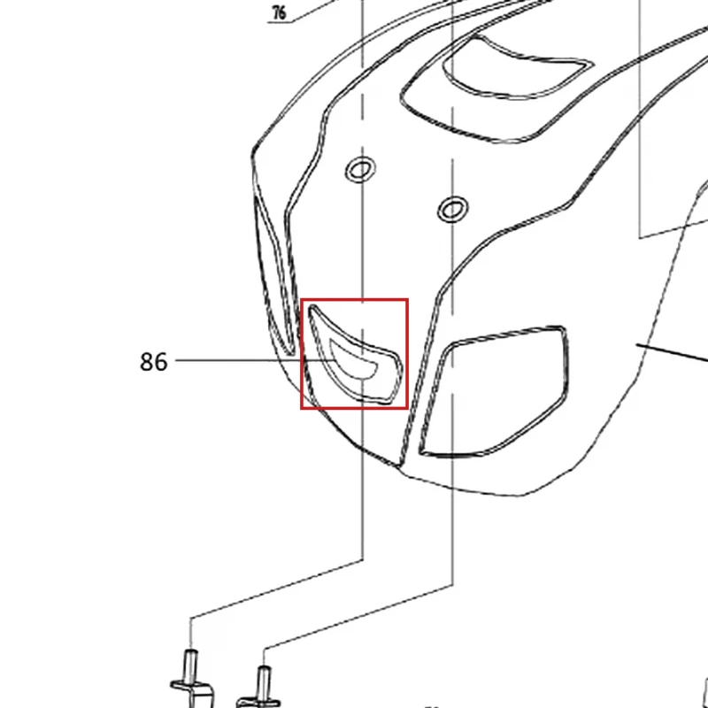 Far motocultor RURIS 918, pozitia 86 pe plansa