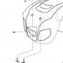 Far motocultor RURIS 918, pozitia 86, cod ps918-1-86
