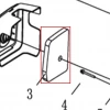 Filtru aer motoburghiu RURIS TT14, pozitia 3 pe plansa