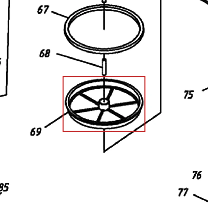 Filtru solutie atomizor RURIS A103, pozitia 69 plansa 2