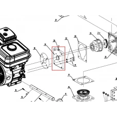 Flansa motocultor RURIS 918, pozitia 19, cod ps918-1-19