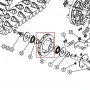 Fulie freza zapada RURIS Everest 804, pozitia 8, cod ps804-4-08