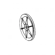 Fulie mare freza de zapada RURIS Retezat 620, plansa 3 pozitia 35, cod ps620-3-35