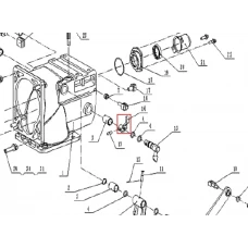 Furca marsarier motosapa RURIS 1001KSD, pozitia 14, cod ps1001ksd-3-14