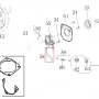 Furtun alimentare ulei motoferastrau RURIS DAC 401S, plansa 2 pozitia 58, cod ps401s-2-58