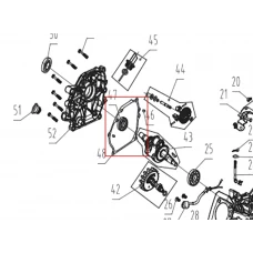 Garnitura carter motor motocultor RURIS 731K, pozitia 48, cod ps731k-3-48