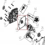 Garnitura carter motor motocultor RURIS 731K, pozitia 48, cod ps731k-3-48