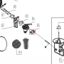 Garnitura filtru aer motor motocultor RURIS 731K, pozitia 85, cod ps731k-3-85