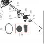 Garnitura + jiglor motor motocultor RURIS 731K, pozitia 89, cod ps731k-3-89