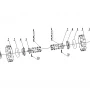 Garnitura 8x2 motosapa RURIS 5800R, pozitia 7, cod ps5800r-9-7