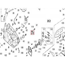 Inel motoferastrau RURIS 142, pozitia 119, cod ps141-1-119