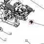 Intrerupator motoferastrau RURIS 367/492/512, pozitia B19, cod ps367-b19