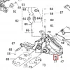 Intrerupator motoferastrau RURIS DAC 401S, pozitia 77 plansa 1