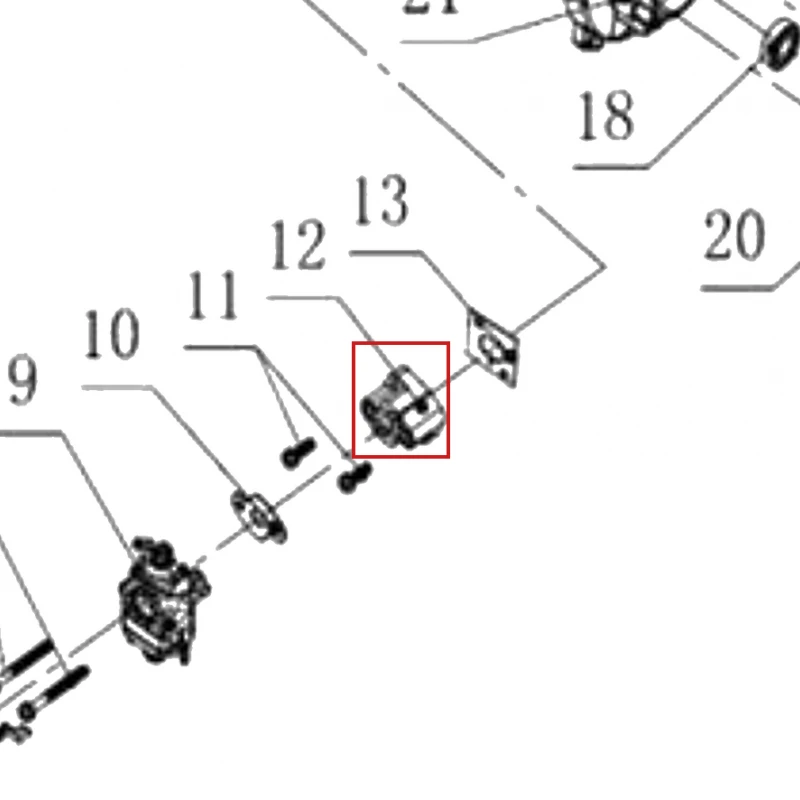 Izolator suflanta RURIS A7, pozitia 12 pe plansa