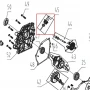 Joja ulei motor motocultor RURIS 731K, pozitia 45, cod ps731k-3-45