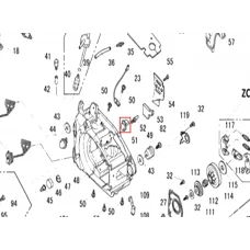 Limitator lant motoferastrau RURIS 142, pozitia 51, cod ps141-1-51
