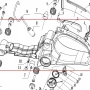 Maner rezervor motoferastrau RURIS 192/242, pozitia 1, cod ps192-h1