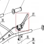 Maneta stop motosapa RURIS 650/651KSD, pozitia 27, cod ps650ksd-1-27