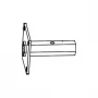 Manicot roata RURIS DAC 185 motosapatoare, piesa motocultor, plansa 7 pozitia 5, cod psdac185-7-5