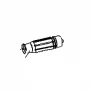 Manson coarne RURIS 731K motosapa, piesa motocultor, plansa 1 pozitia 50, cod ps731-1-50