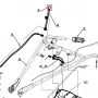 Manson maneta schimbator motocultor RURIS 918, pozitia 45, cod ps918-1-45