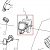 Motor suflanta RURIS A7, pozitia 1 pe plansa