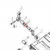 O-ring 11.2x2.65 RURIS ps815-6-5, pozitia 5 plansa 6