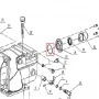 Oring 45x1.8 motosapa RURIS 1001KSD, pozitia 18, cod ps1001ksd-3-18