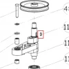 Pana 5x15 RURIS DAC 777K motocositoare, pozitia 113 plansa 4 a masinii