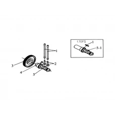 Pana motosapa RURIS 650/651KSD, pozitia 4, cod ps173f-6-4